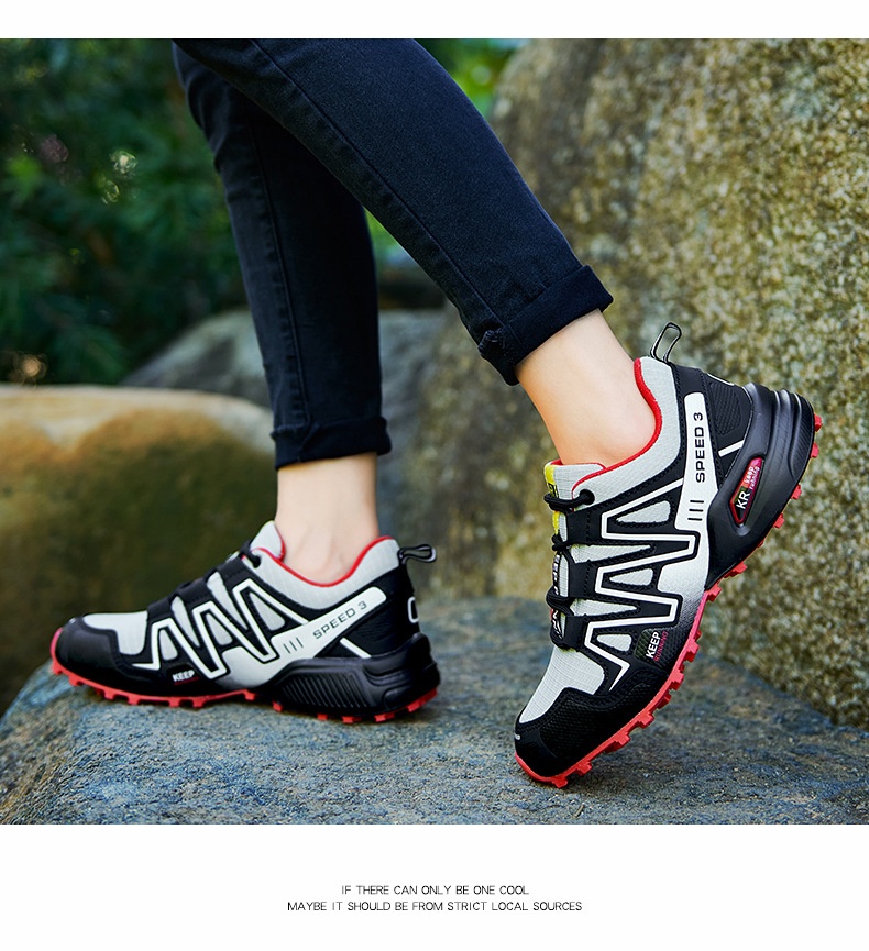 Men's Shoes Off-road Running Shoes Solomon Travel Hiking Shoes Hiking Boots foto 3
