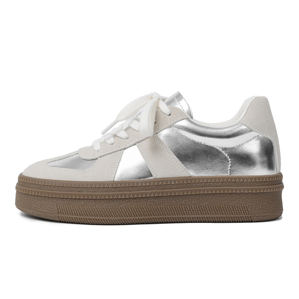 Retro Round Toe Sports Board Shoes Casual foto 4