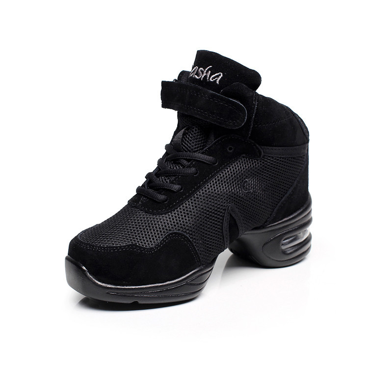 Mesh Dance Shoes For Women Square Dance Shoes Soft-soled Samba And Jazz Shoes foto 3