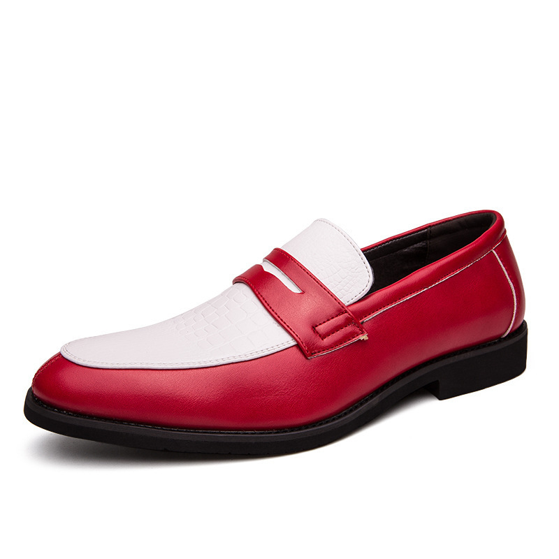British Pointed Men's Shoes Slip-on Leisure foto 2