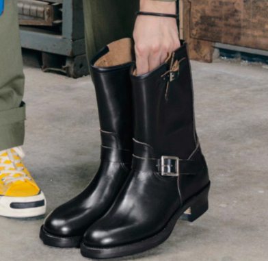 Martin With A Side Zipper For Riders Long Motorcycle Boots foto 3