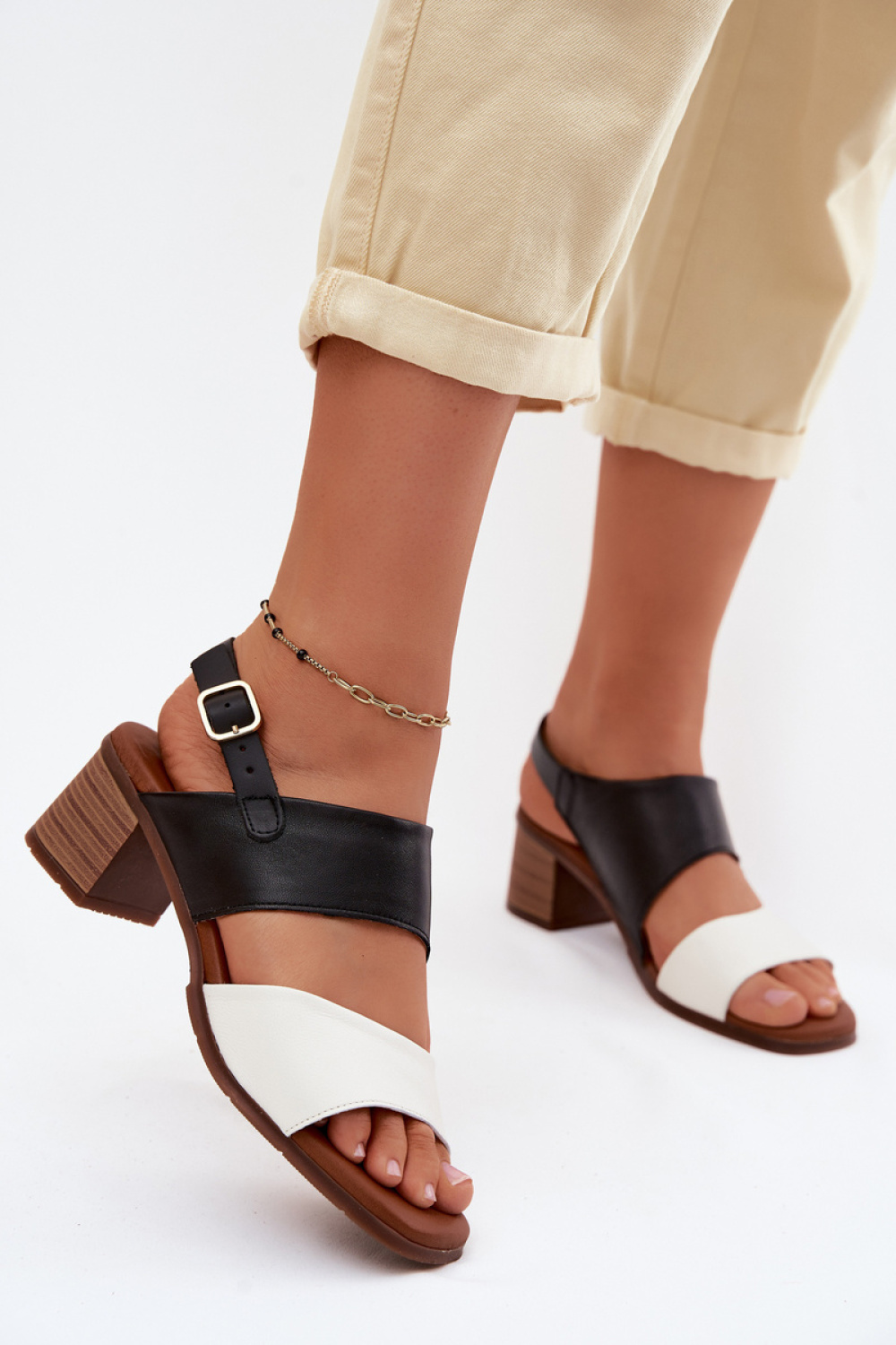 Sandalen op hak Step in style