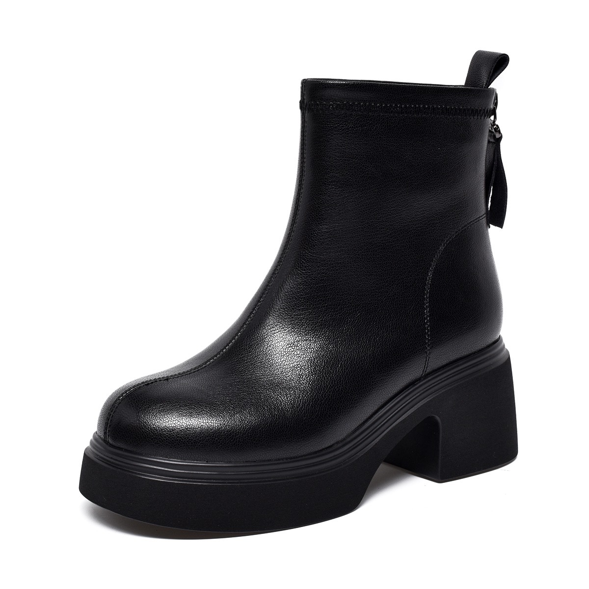 Soft Sheepskin Shoes For FallWinter Style For Shorter Women