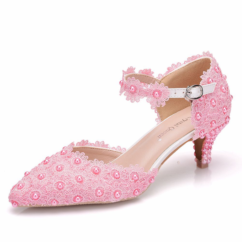 Pointed Toe Low Heel Large Size Sandals For Women foto 2