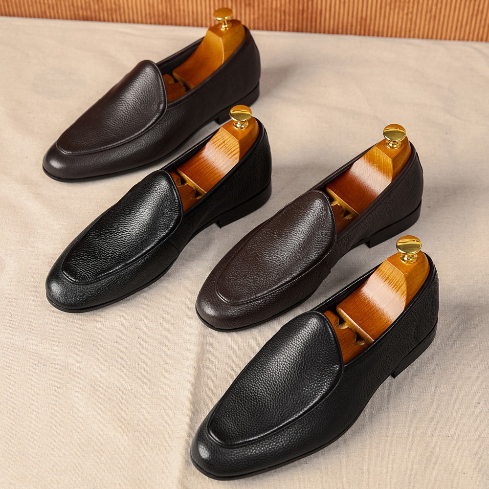Summer Business Casual Leather Shoes foto 2