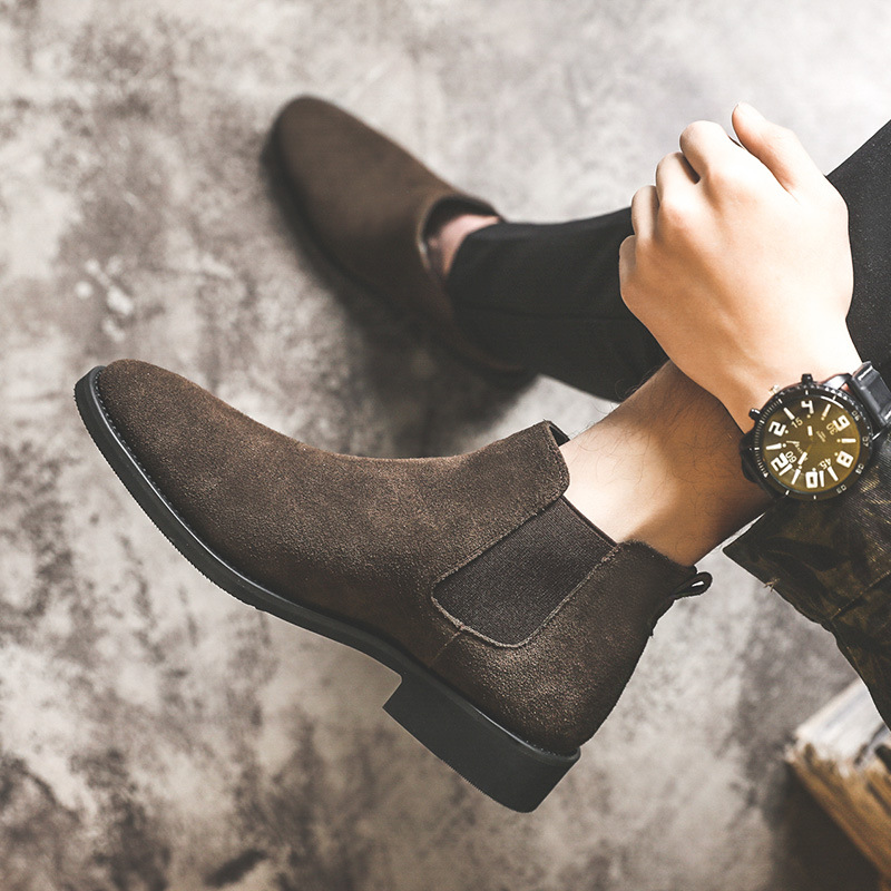 Chelsea Boots Men's High-top Martin Boots foto 5