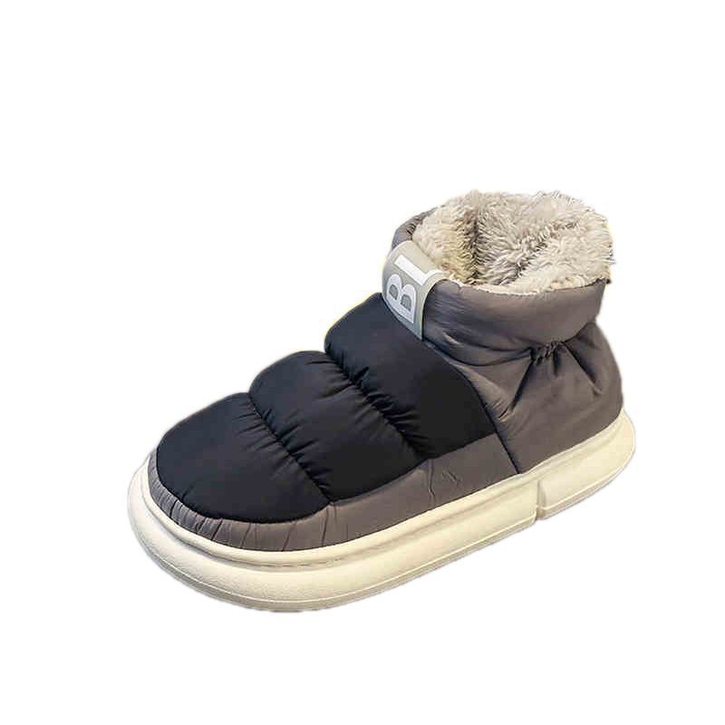High-top Men's Down Cotton Shoes foto 2