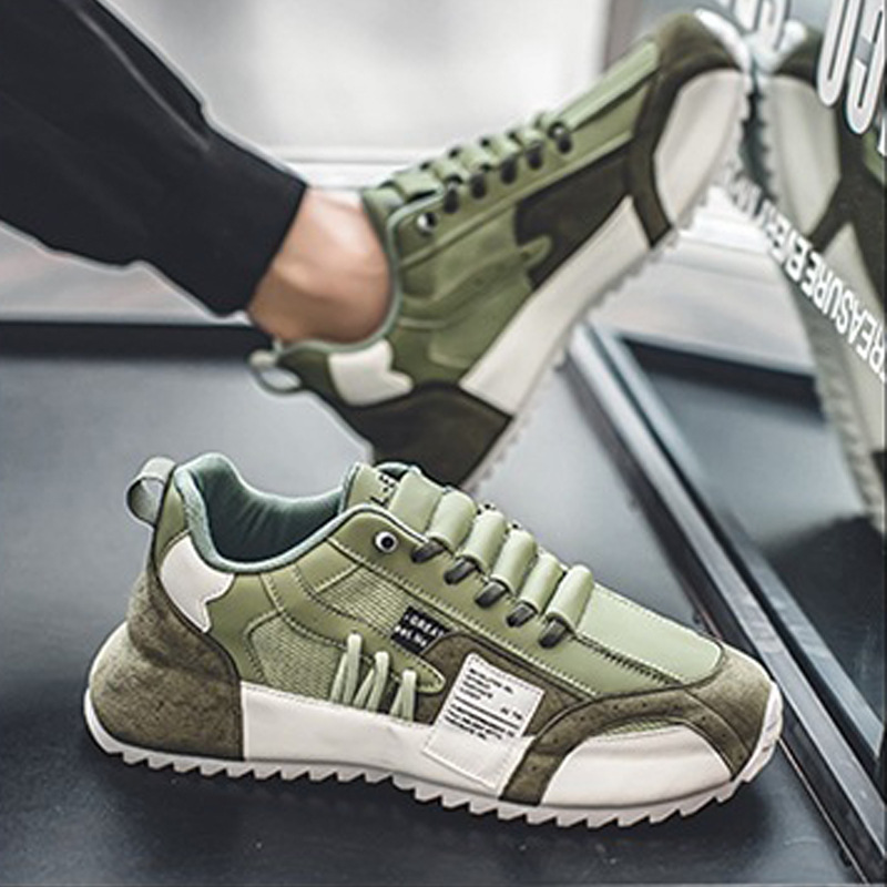 Mesh Breathable All-match Sports Running Platform Height Increasing Casual Old Shoes foto 3