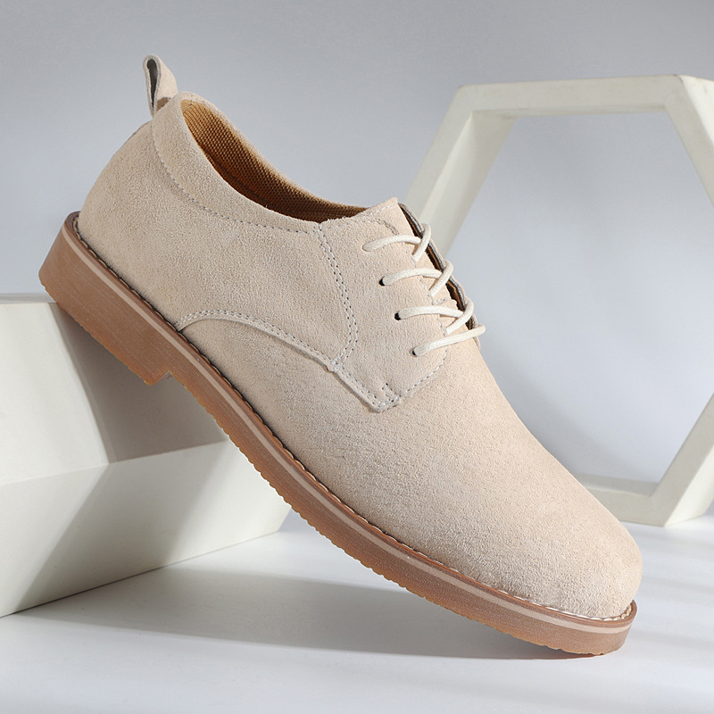 Plus Size Leather Casual Low-top Work Shoes foto 2