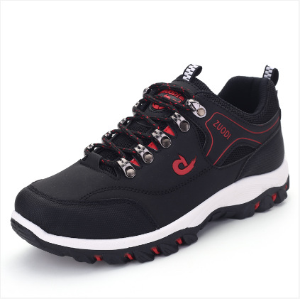 Mens Color-Block Hiking Shoes For Spring And Summer Outdoor Adventures foto 2