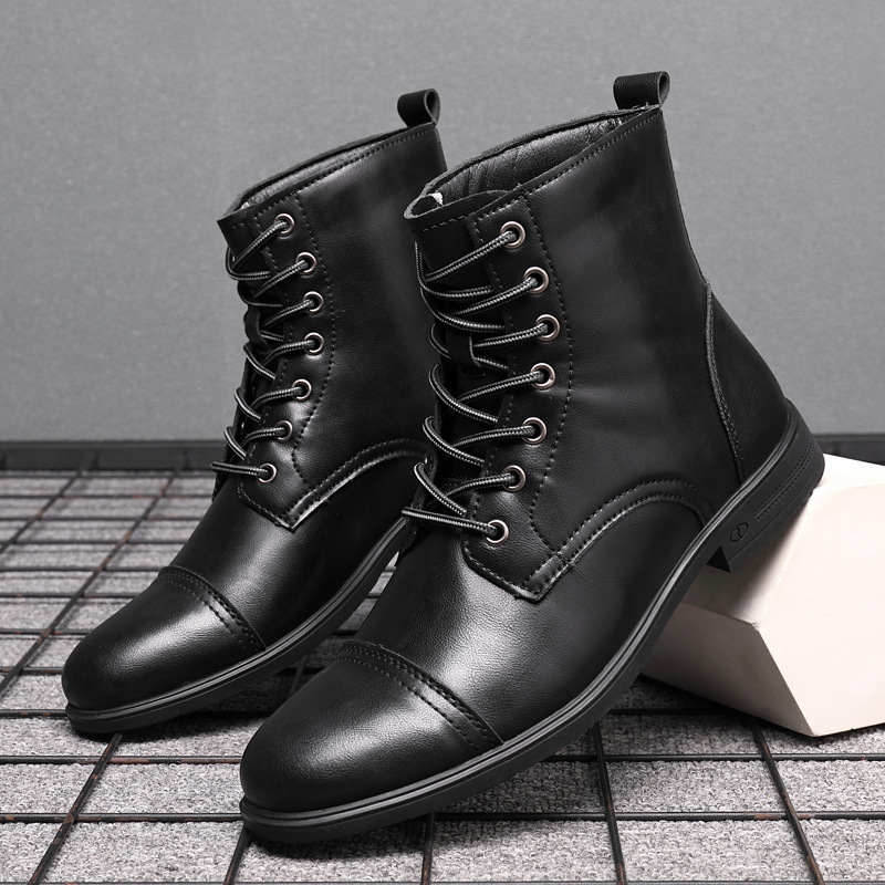 High-top British Casual Men's Shoes foto 5