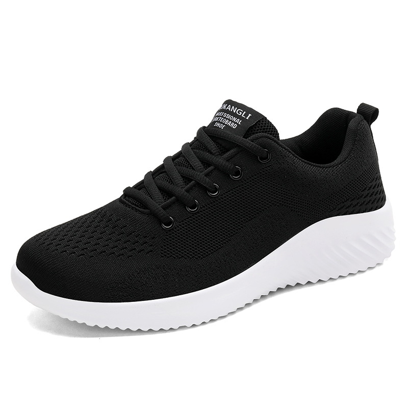 Spring And Summer Plus Size Running Men's Casual Flying Woven Shoes foto 3