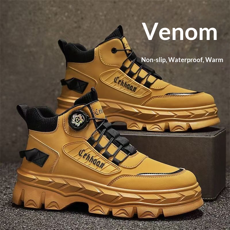 Casual Sports Platform Height-increasing Non-slip Outdoor Work Boots foto 4