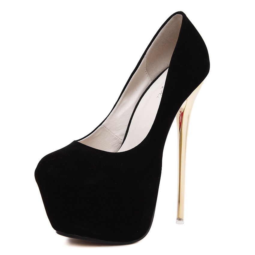 Women's Large Size Cross-dressing Sexy Men's Anti-string High Heels 16cm Women's Shoes foto 2