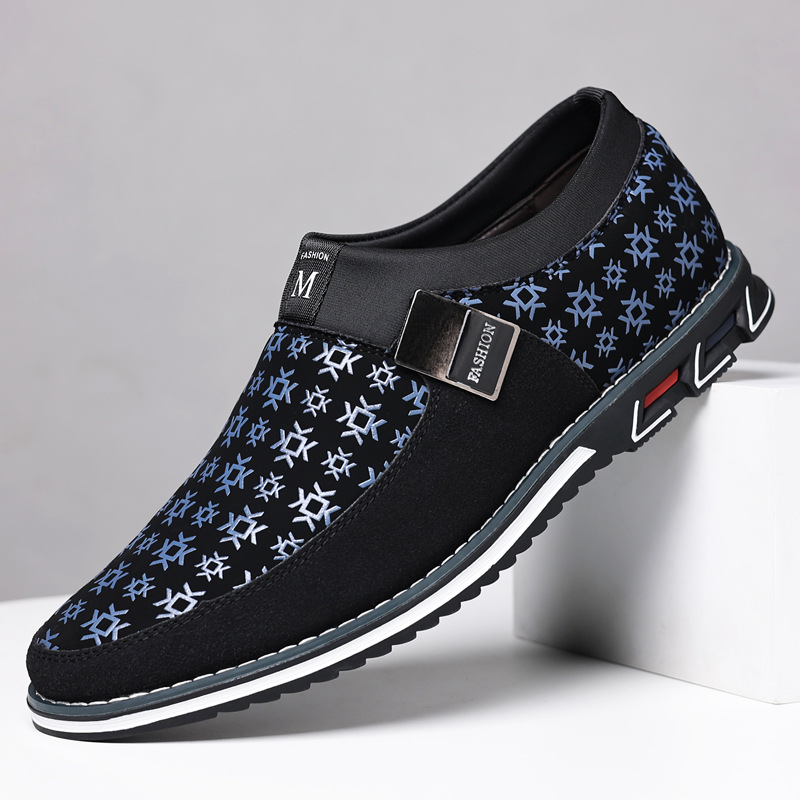 European And American Loafers Casual Shoes Color Flat foto 5