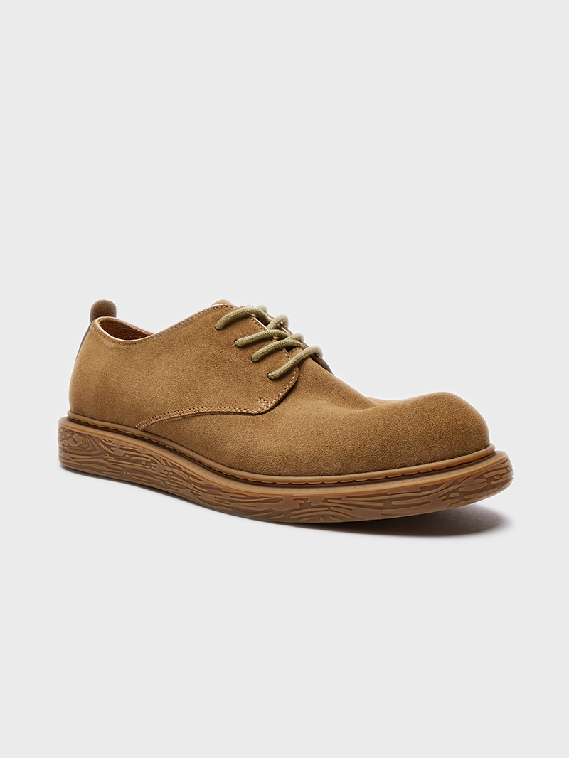 American Retro Outdoor Waterproof Cowhide Work Shoes Men