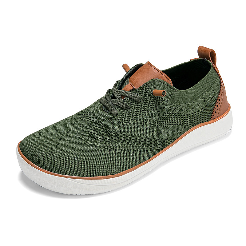 Widened And Fattened Big Wide Last Big Foot Shoes Mesh Walking Shoes foto 2