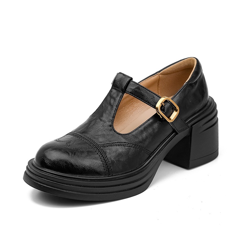 Vintage Mary Jane Hidden Heel Women's Shoes foto 2
