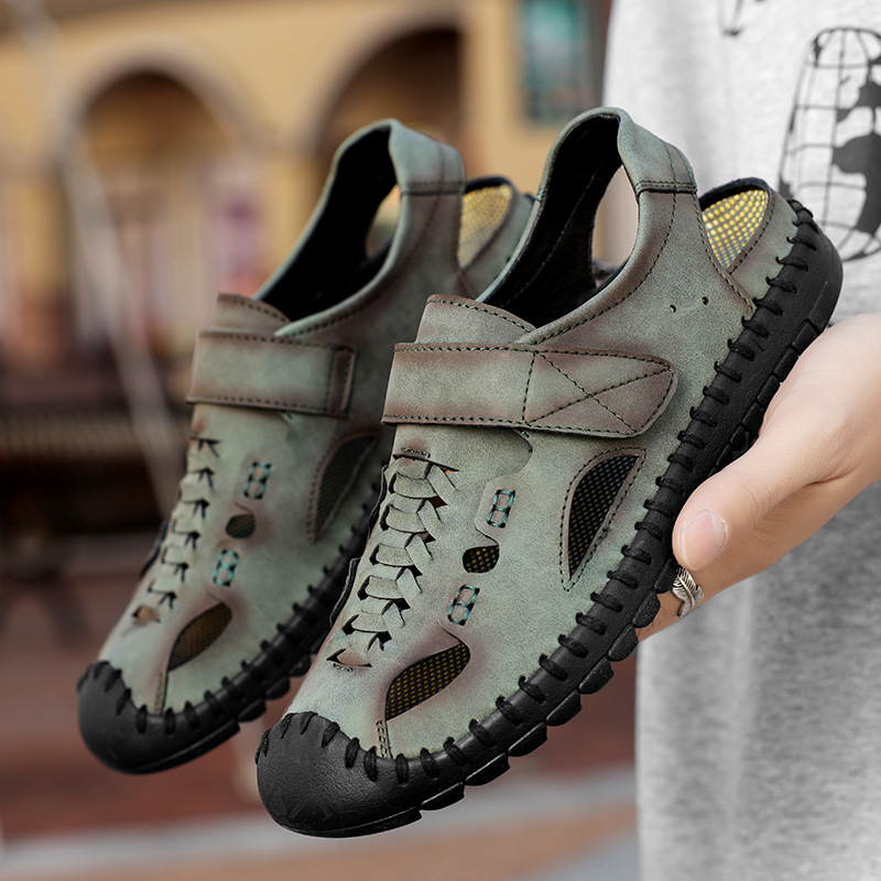 Outdoor Leather Casual Wading Sandals foto 4