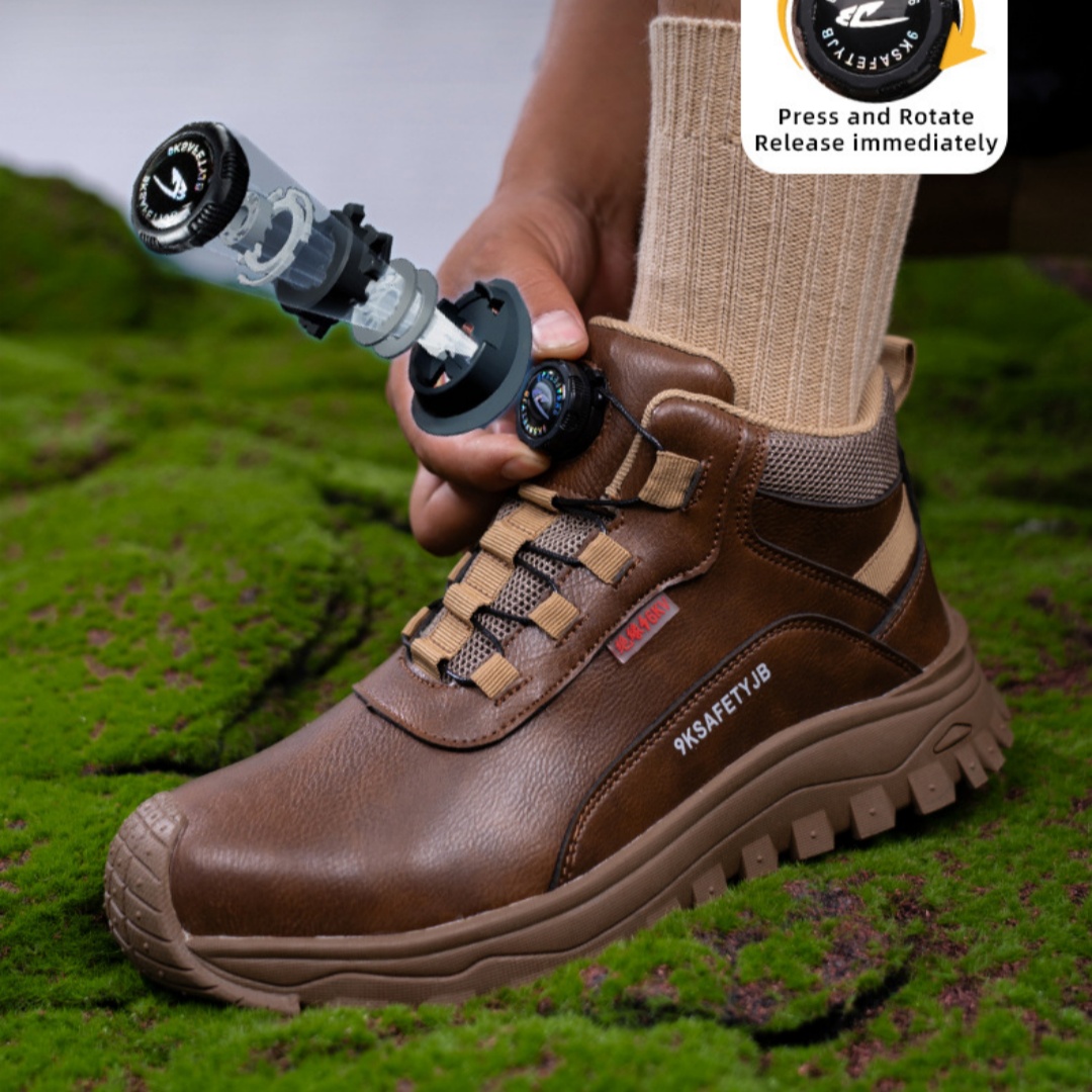 Men's Anti-smashing And Anti-penetration Non-slip Wearable Shoes foto 2