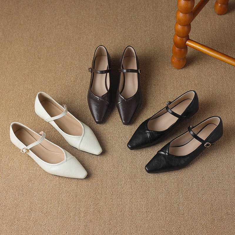 Womens Casual Low-heeled All-match Shoes foto 4