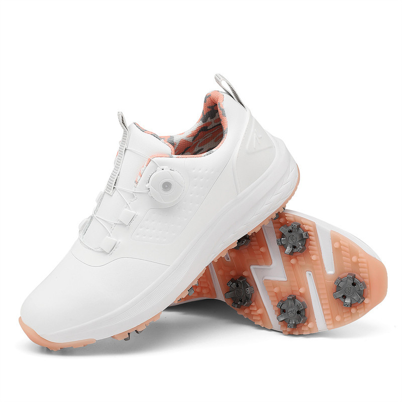 Golf Shoe Couple Waterproof Track Spikes Shoes foto 4