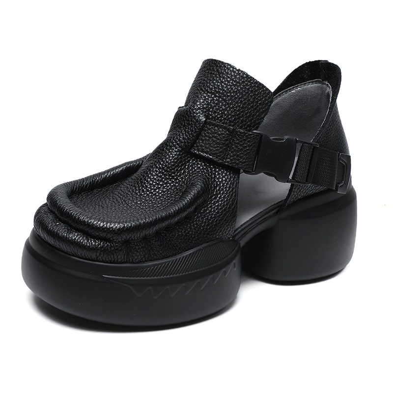 Summer Platform Retro Literary Lady Sandals foto 4