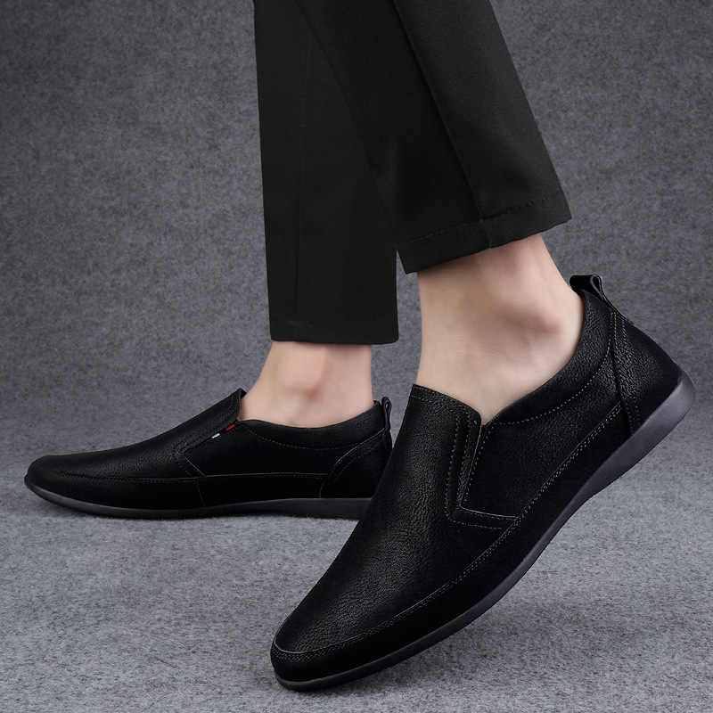 Low Cut Cowhide Surface Large Size Casual Shoes foto 2