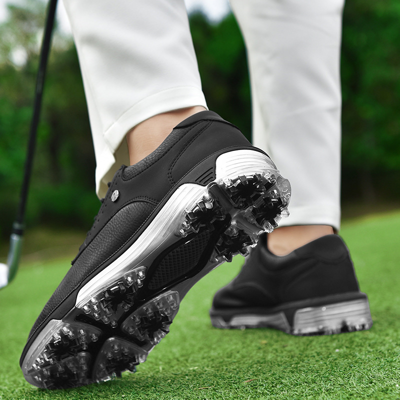 PU Leather Men's Golf Shoe Men's Non-slip Wear-resistant foto 5