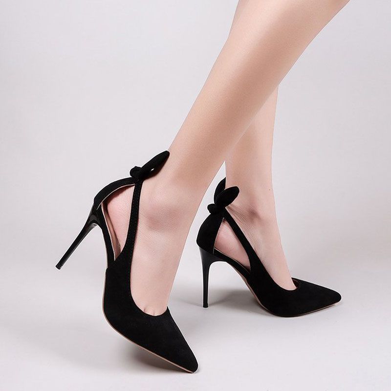 Sandals Women's Rabbit Ears Pumps Stiletto Heel 12cm High Heels foto 3