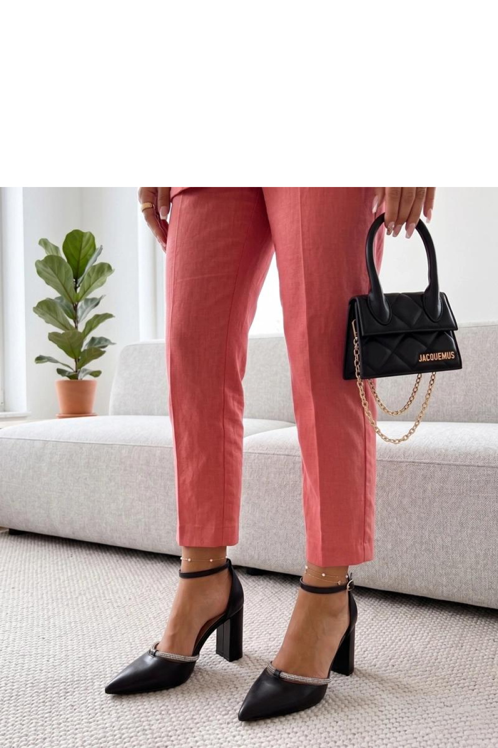 Pumps met dikke hak Solea foto 2
