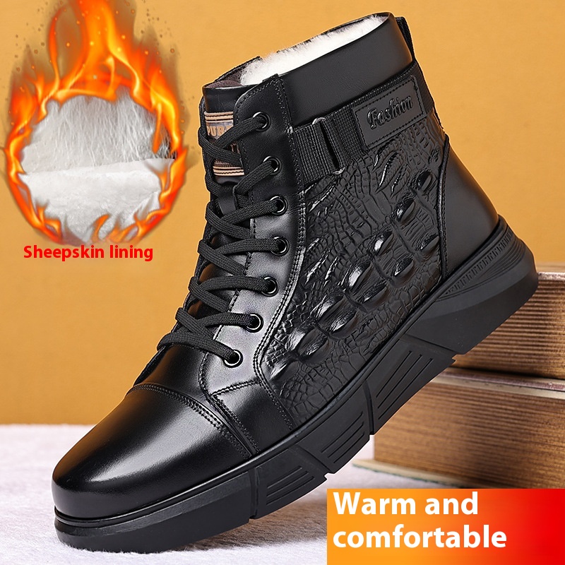 Fur Integrated Warm Snow Cotton Boots foto 3