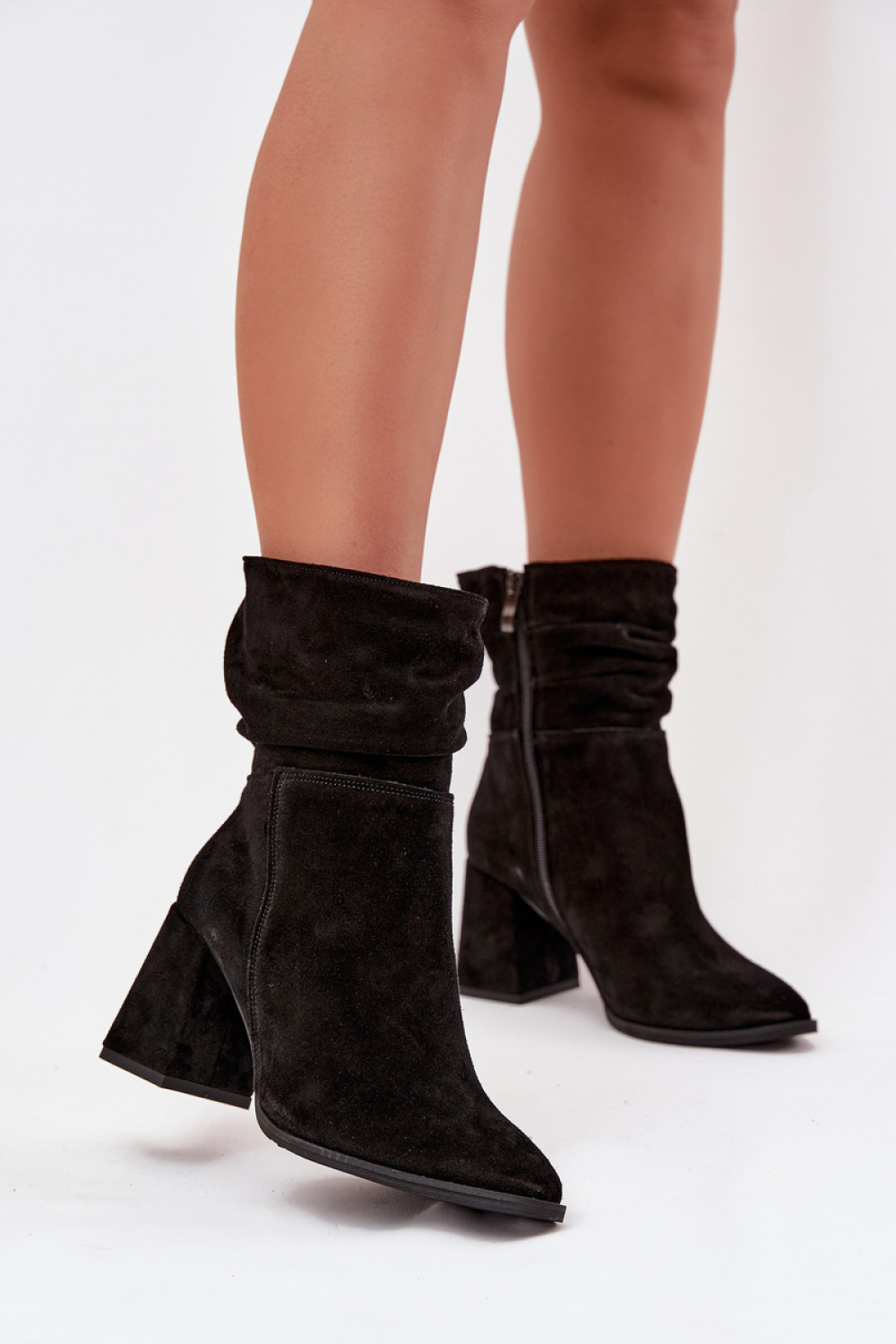 Laarsjes met hoge hak Step in style