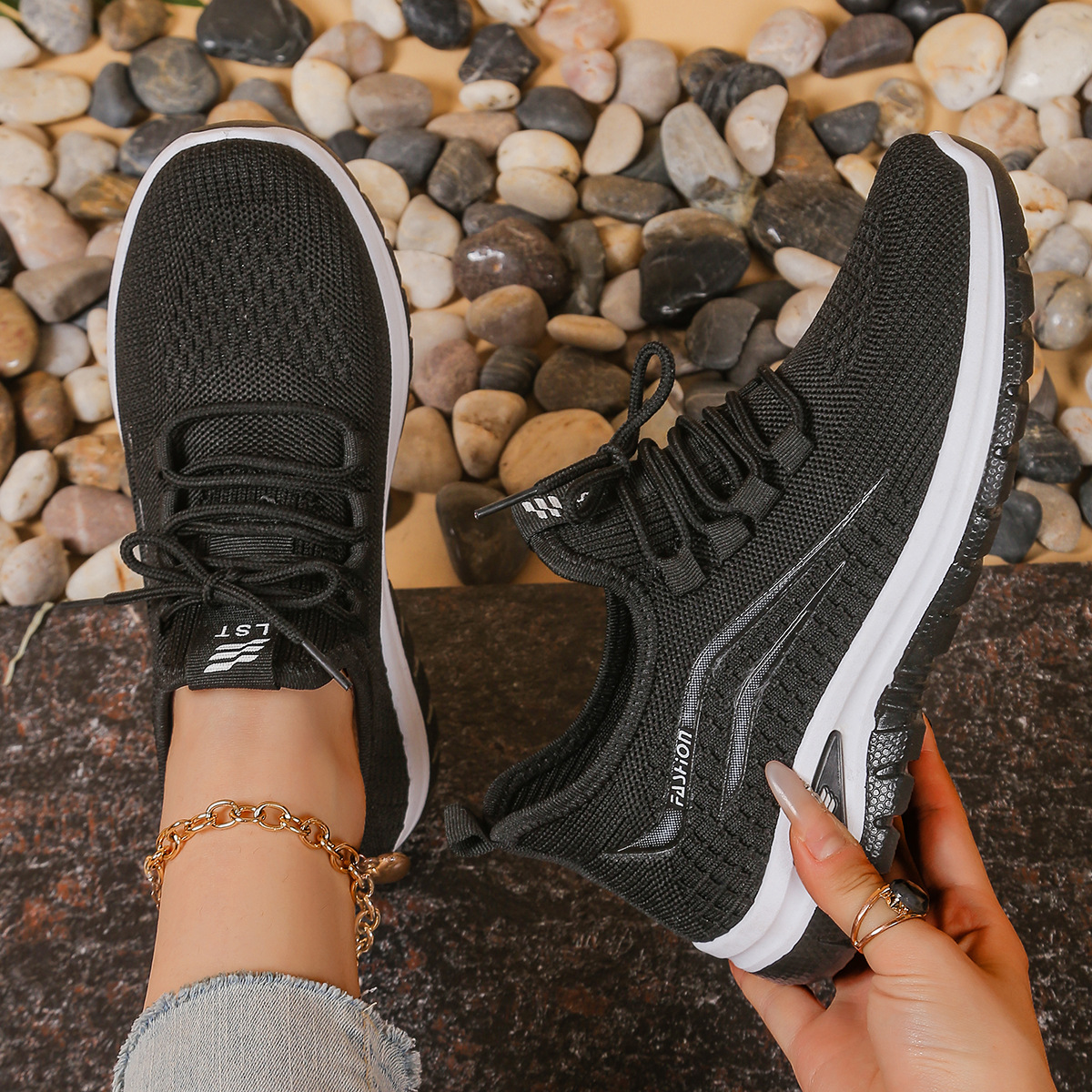 New Fashion Casual Sports Mesh Women's Shoes foto 2