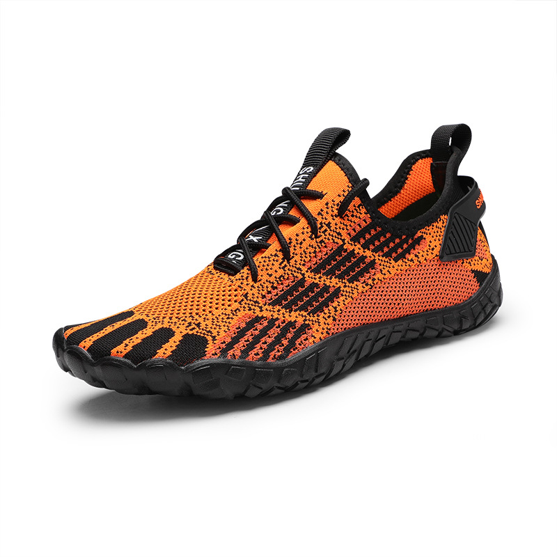 Men's Sports Leisure Mountaineering Shoes Hollow-out Fly Knit foto 2