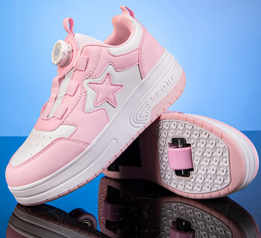 Rotating Buckle Boy Walking Shoes foto 5