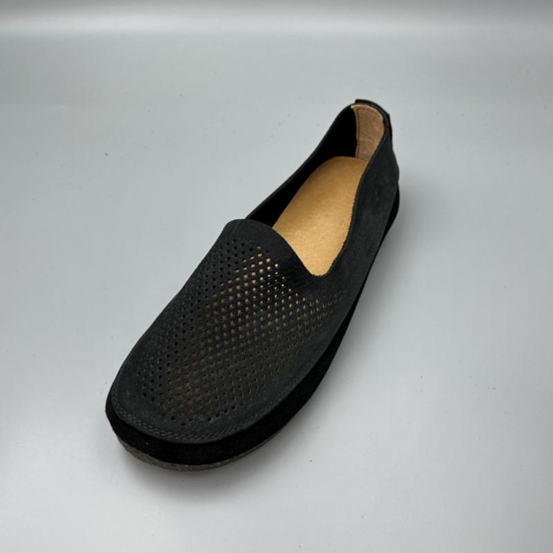Men's Leather Lightweight Non-slip Soft Sole Shoes foto 3