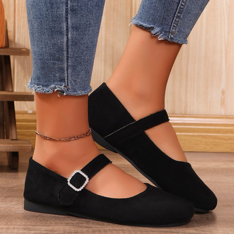 Women's Fashion Casual Solid Color Flat Fisherman Shoes foto 3