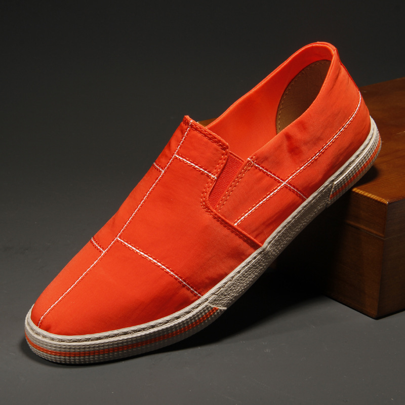 Men's Slip-on Canvas Shoes Low-top Shoes foto 5