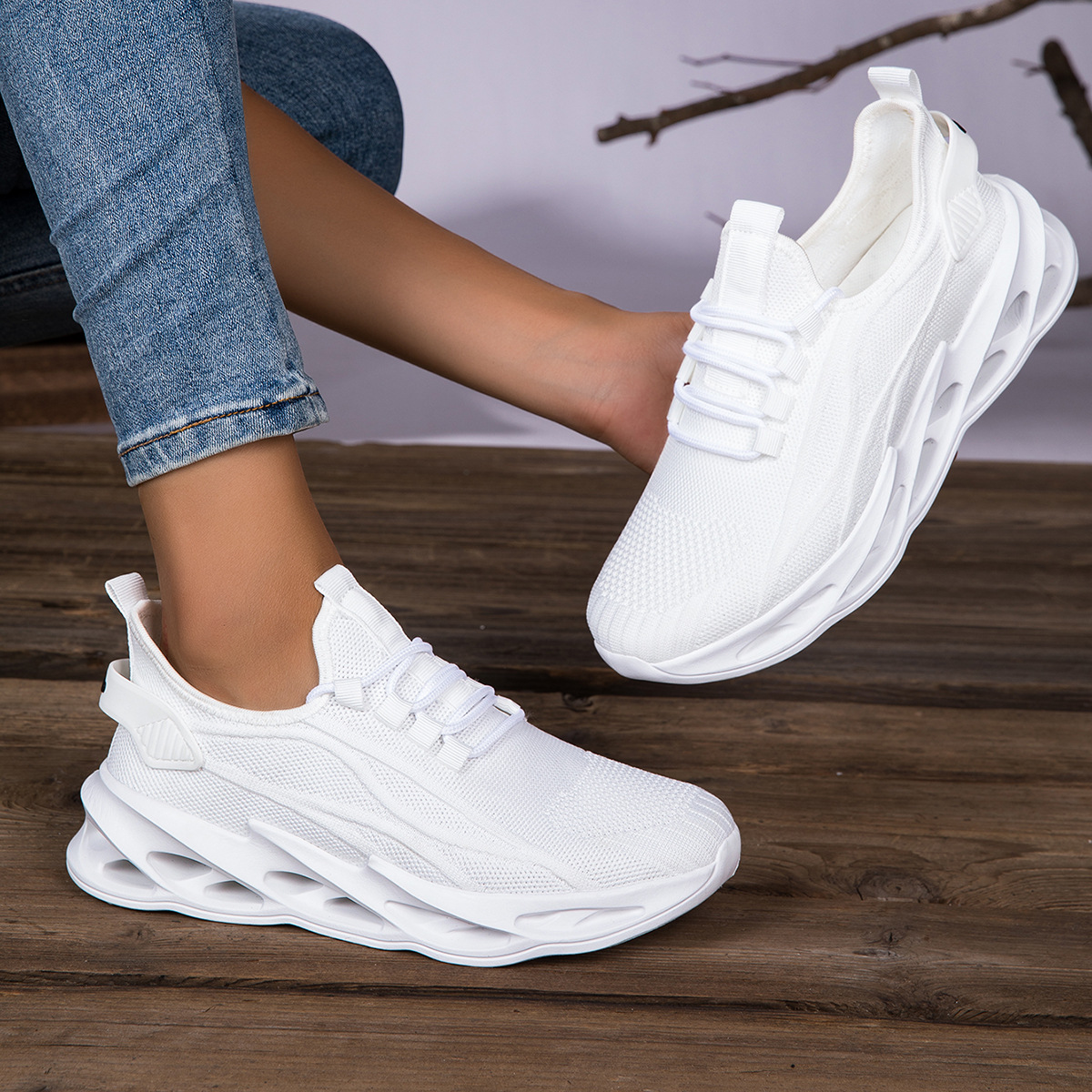 Unisex Mesh Casual Shoes With Soft Soles foto 5