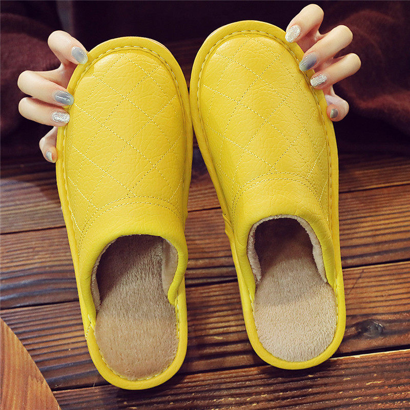Home Leather Slippers For Men And Women foto 5