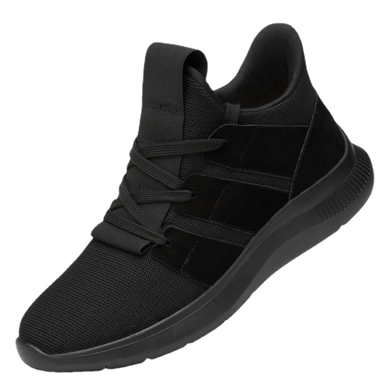 Invisible Height Increasing Insole 6CM Outdoor Breathable Mesh Sports And Leisure Trendy Men Shoes foto 4