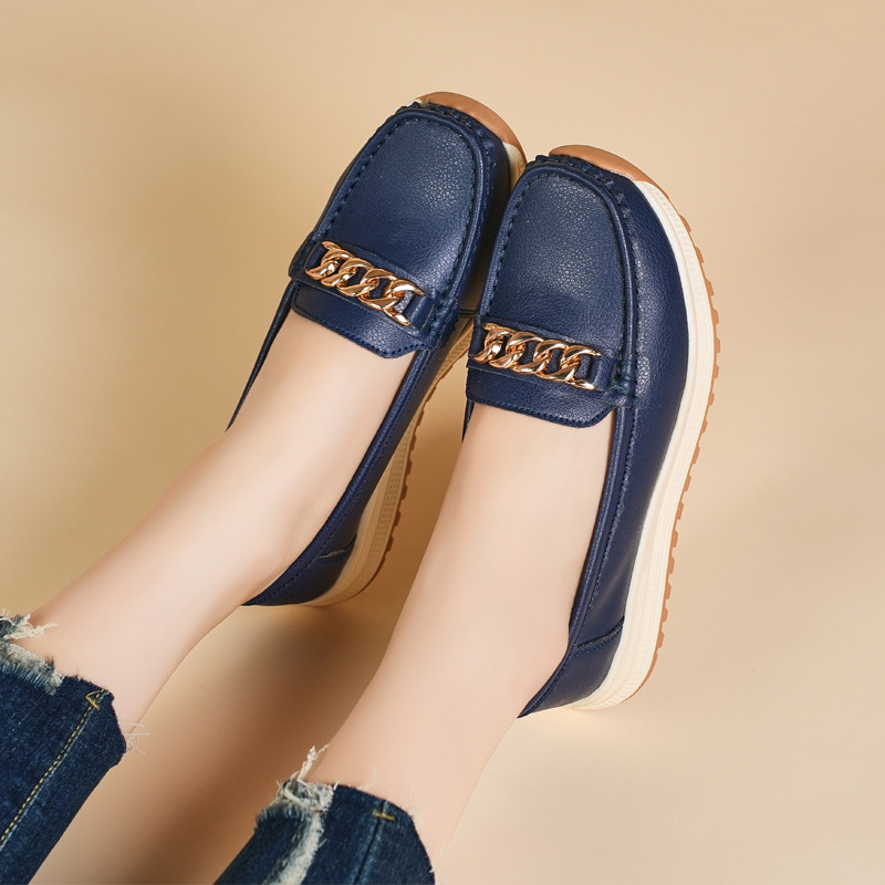 Women's Fashion Personality One Pedal Loafer foto 3