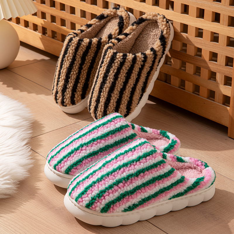 Cotton Slippers Non-slip Warm Platform Cotton Shoes foto 4