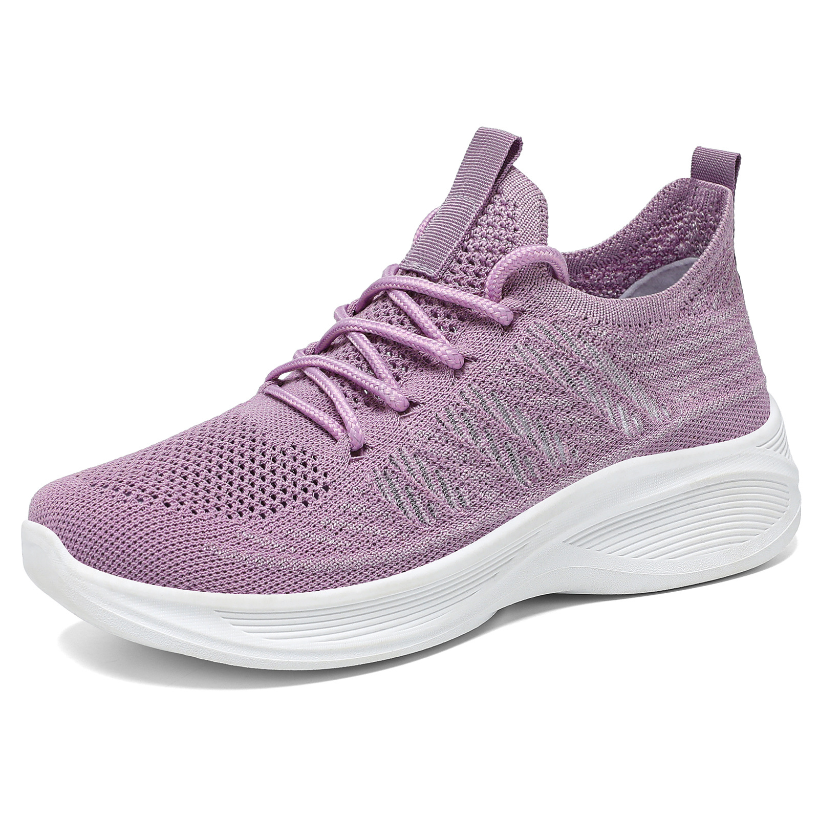 Flyknit Fabric Shoes With Soft Soleslightweight And Casual foto 2
