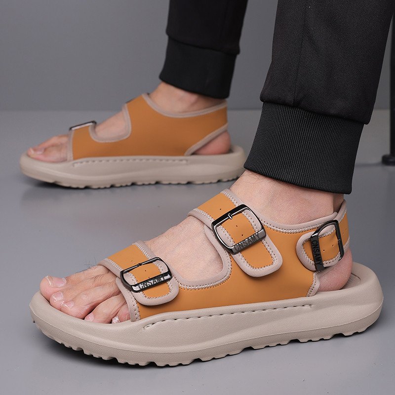 Lightweight Foam Sole Trendy Casual Non-slip Handmade Sandals foto 3