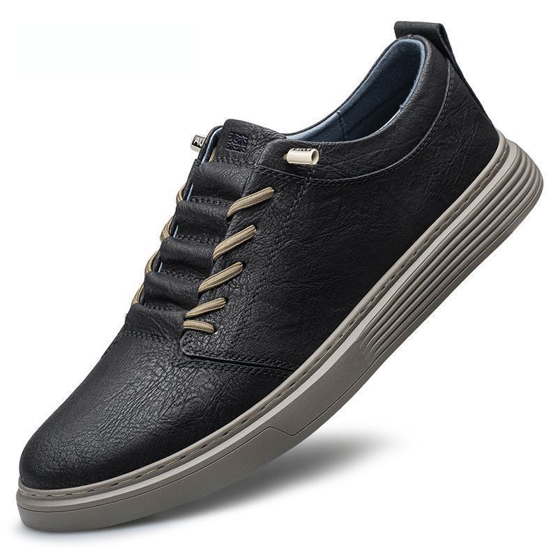 Mens Soft-Soled Breathable Business-Casual Shoes foto 5