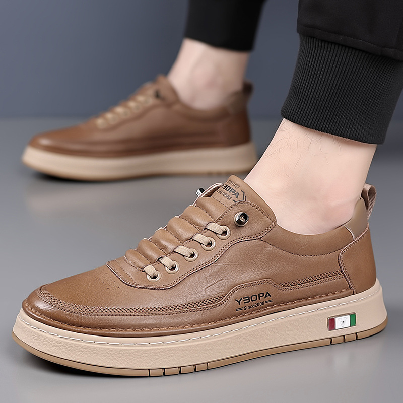 Sporty Minimalist Slip-on Mens Casual Shoes foto 3
