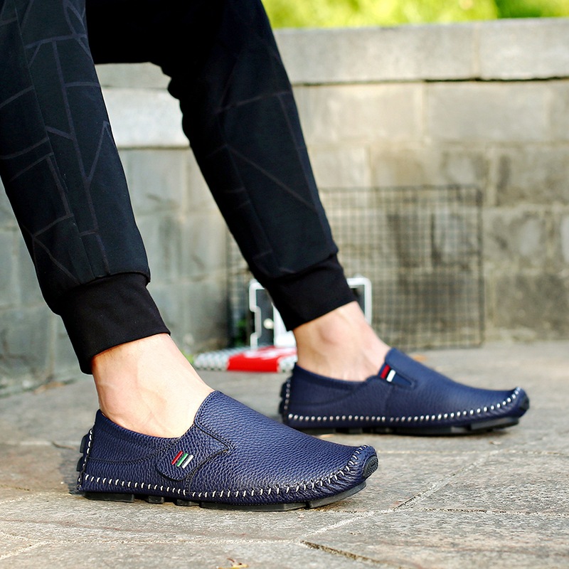 Four Seasons Gommino Driving Leather Shoes Casual Fashion foto 3