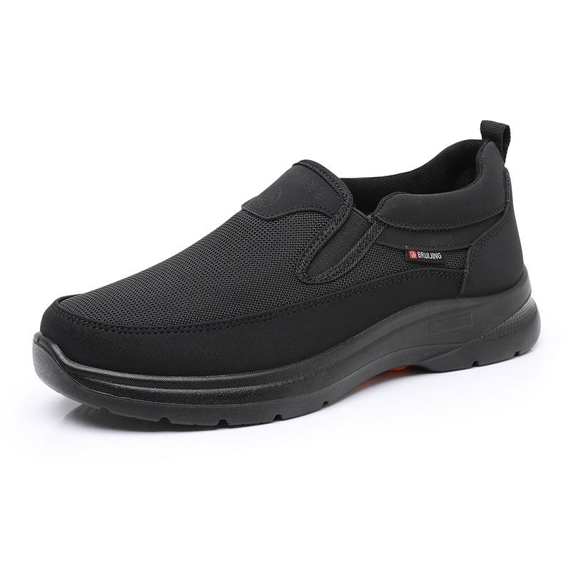 Old Beijing Cloth Shoes Men's Non-slip Soft Bottom Loose Plus Size foto 4